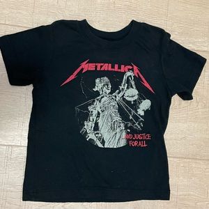 Target Metallica t shirt size 2t black